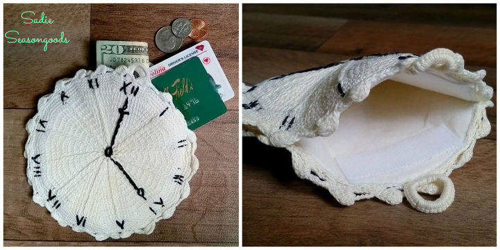 hot pad coin purse card wallet, crafts, how to, repurposing upcycling