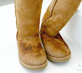 how to clean ugg boots or any sheepskin boots at home, cleaning tips, how to
