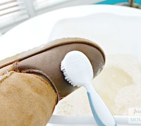 how to clean ugg boots or any sheepskin boots at home, cleaning tips, how to