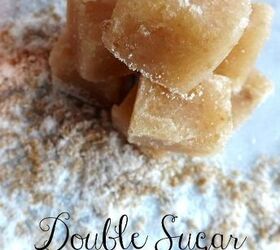 double sugar scrub cubes with honey, crafts