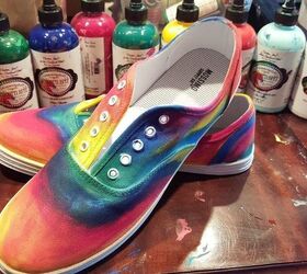 colorful kicks using unicorn spit