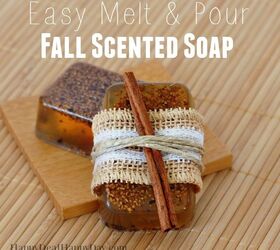 Easy Melt & Pour Fall Scented Soap - Make 12 Bars in a Hour!