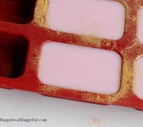 easy melt pour rose scented soap with glycerin goats milk, cleaning tips, flowers, gardening