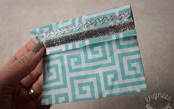 DIY No-Sew Fabric Snack Bags