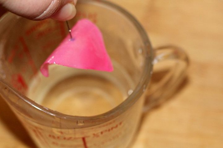 how to make soap petals