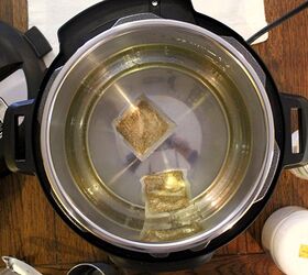 Those teabags are making the last thing you'd expect to come out of an Instant Pot