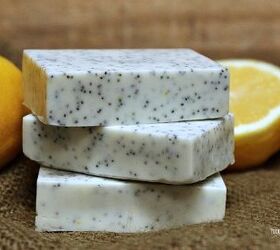 Lemon Poppy Seed Soap DIY