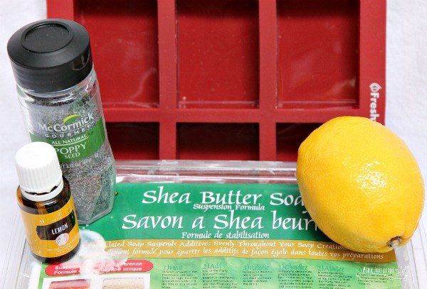 lemon poppy seed soap diy