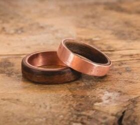 copper wood rings