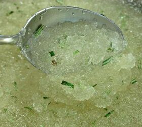 how to make fantastic home made peppermint foot scrub