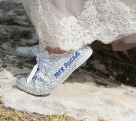 DIY Personalised Wedding Shoes