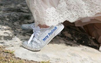 DIY Personalised Wedding Shoes