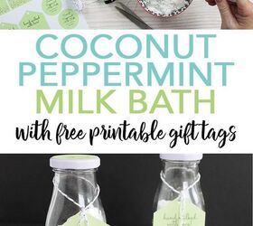Milk Bath With Coconut and Peppermint