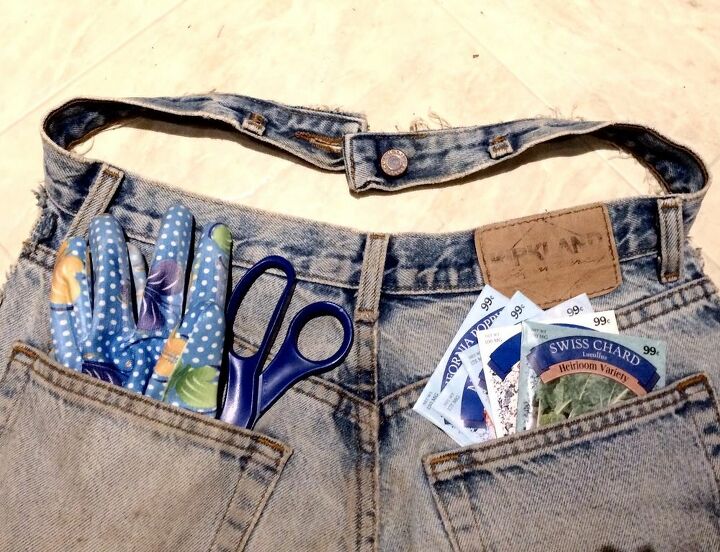 repurpose old jeans to utility belt