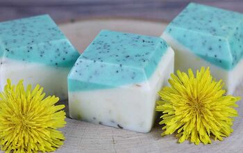 Dandelion Melt and Pour Soap Recipe for Dry Skin