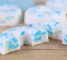 blueberry oatmeal doughnut soap tutorial