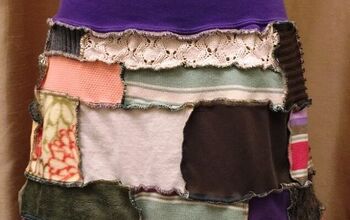 How to Make a Patchwork Sweater Skirt