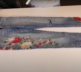 no sewing needed for this diy denim skirt, Tools and Materials