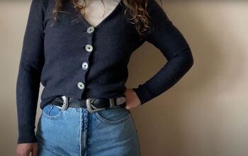 Take a Sweater From Blah to Beautiful With This Sweater Thrift Flip