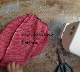make your own canvas bucket bag with a fun drawstring insert, Sew Insert Together