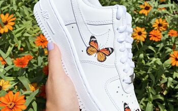 Designer Dupe Butterfly Sneakers