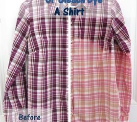 how to ombr bleach or bleach dye a shirt