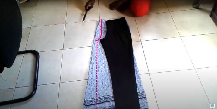 how to make palazzo pants, Create the Pattern