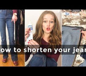 How to Shorten Your Jeans Without Sewing