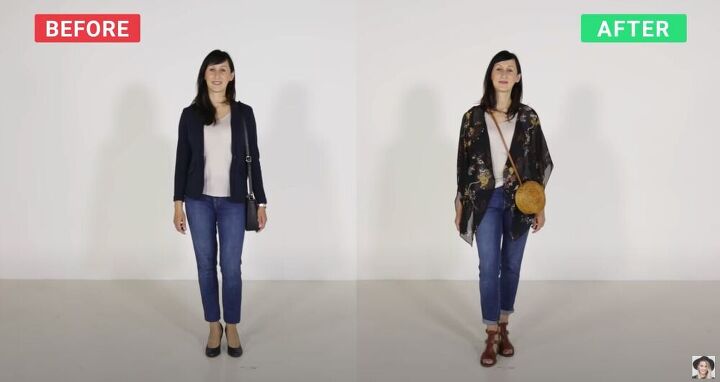 how to style casual clothes, Style Jeans and a Basic Shirt