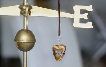 DIY Rock Heart Necklace