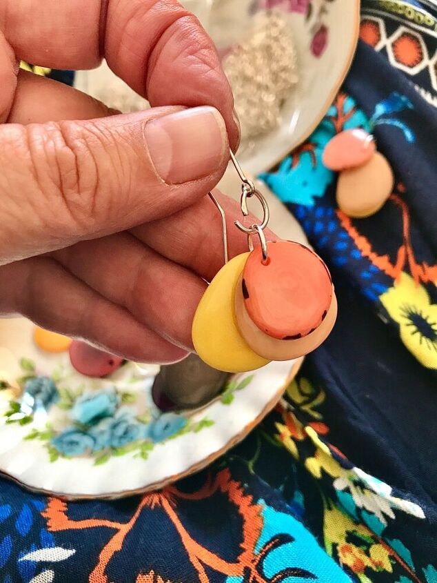 how to create some unique dangle earrings from nuts, Assemble earrings
