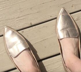 how to embellish shoes with broken jewelry