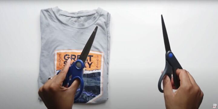shirt upcycle ideas, Fabric Scissors