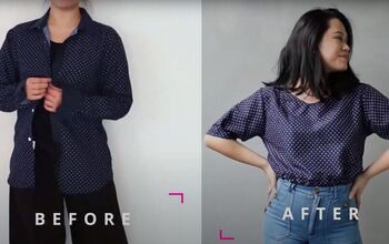 Four Ways to Refashion a Thrifted Men’s Shirt