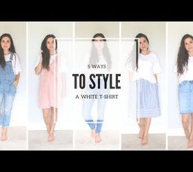 5 Ways to Style a White T-Shirt