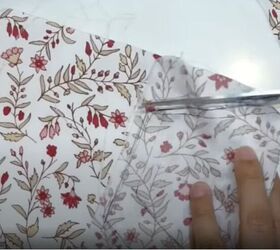 how to sew a face mask without a sewing machine, Cut the fabric