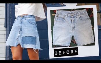 Turn a Pair of Old Jeans Into a Fun New Skirt