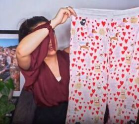 turn old pants into new perfect pajamas, DIY pajama pants for beginners