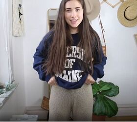 how to look cute in a comfy pair of sweatpants, Wear knit pants