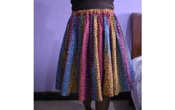 Make Your Own DIY Gathered Skirt With Elastic Waistband