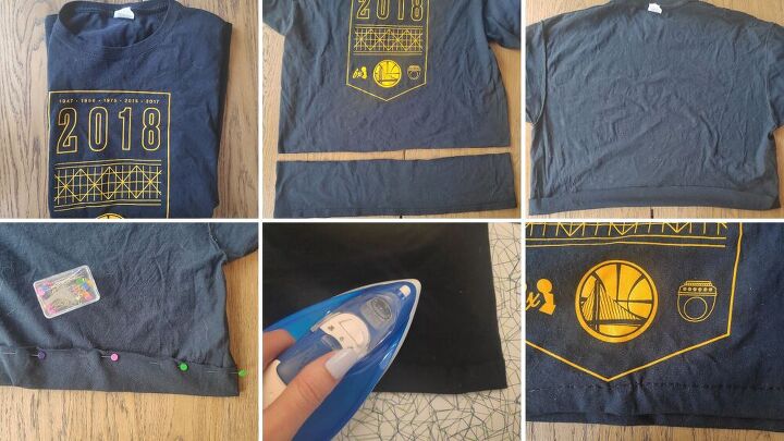 three easy ways to upcycle a basic tee no sewing machine required