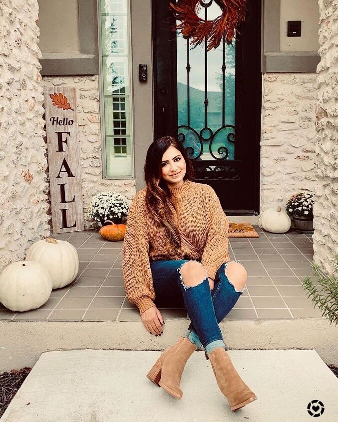 10 cozy knits perfect for fall, Chunky fall sweater outfits