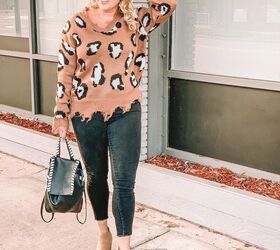 10 cozy knits perfect for fall, Leopard print sweater
