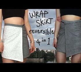 Make Your Own Super Cool Reversible Wrap Skirt With This Easy Tutorial