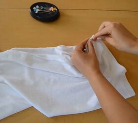 upcycle a boring t shirt into a cool modern one with this tutorial, Prep your DIY shirt