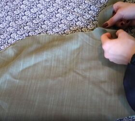 learn how to make a stunning jumpsuit, Attaching the straps
