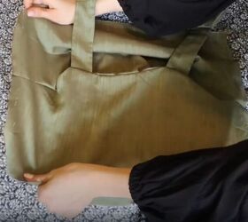 learn how to make a stunning jumpsuit, Unfolding the front bodice