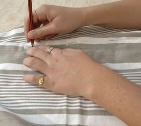 make an adorable diy button up skirt with this easy tutorial, Sew buttons