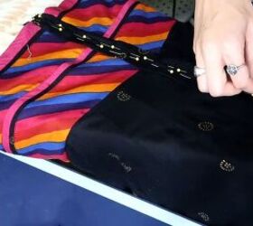 turn a skirt into a dress with this cool thrift flip, Sew zipper in place