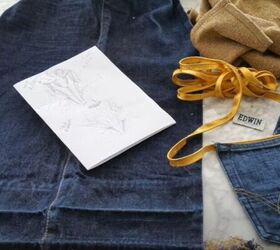 how to make a designer jacket from jeans, Ways to upcycle jeans